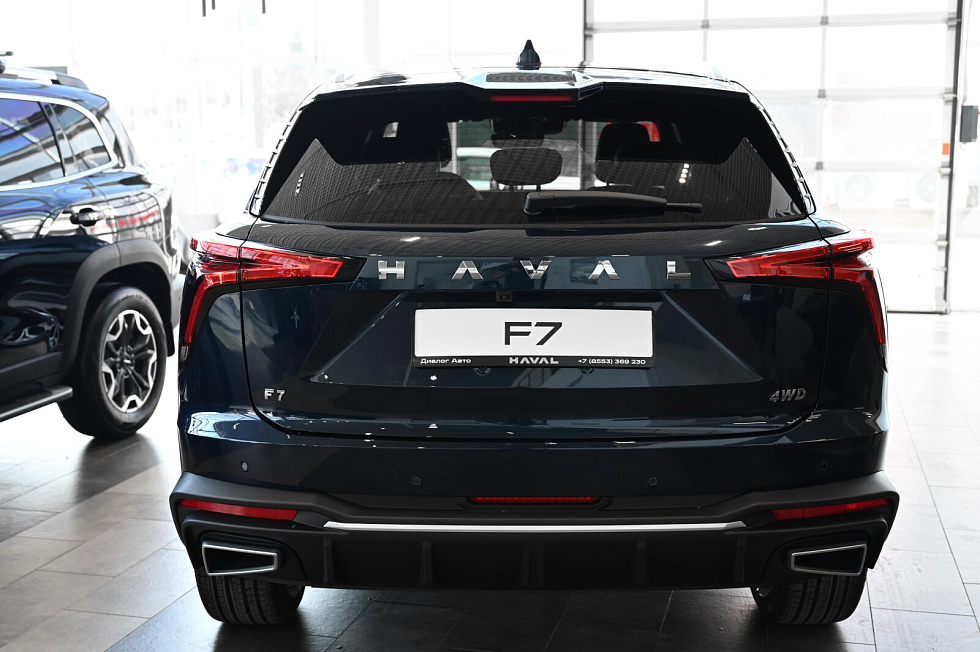 Haval F7 Оптимум (2026), голубой