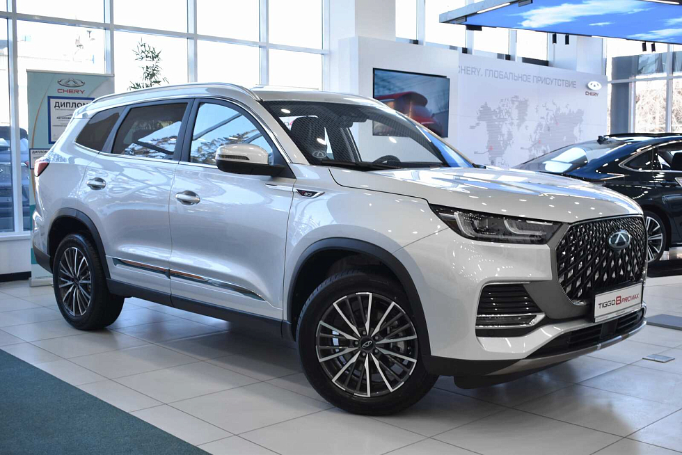 Chery Tiggo 8 Pro Max Ультима/Ultimate 4WD, серебряный