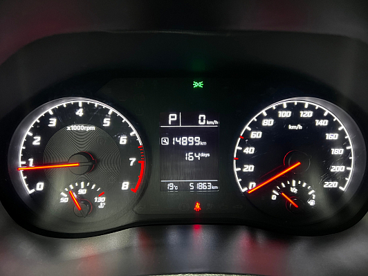 Hyundai Solaris, 2020 года, пробег 51775 км