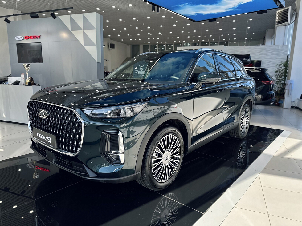Chery Tiggo 9 Прайм / Prime, зеленый