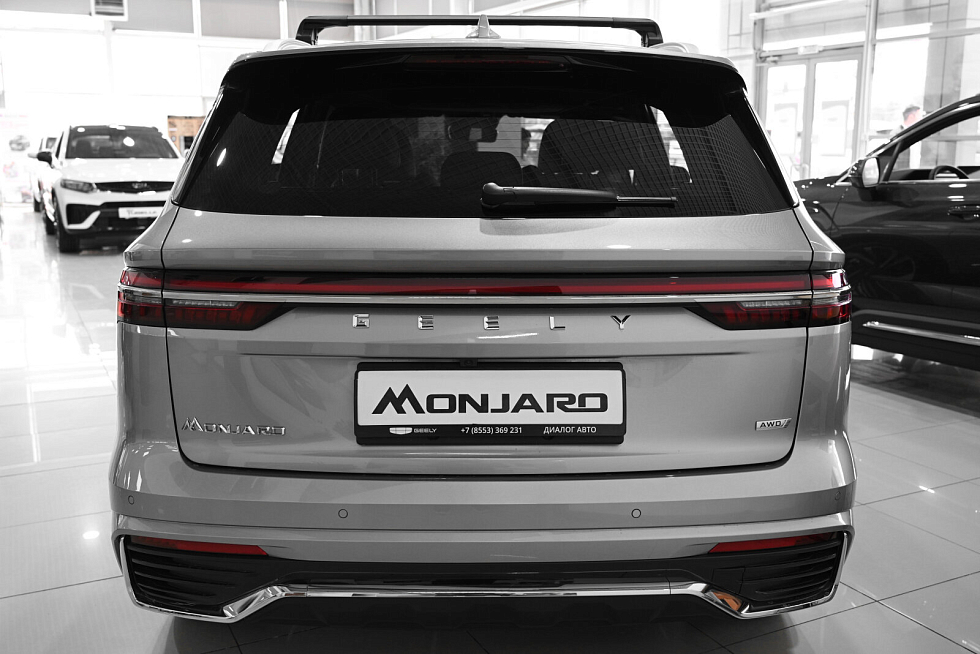 Geely Monjaro Флагман, серебряный
