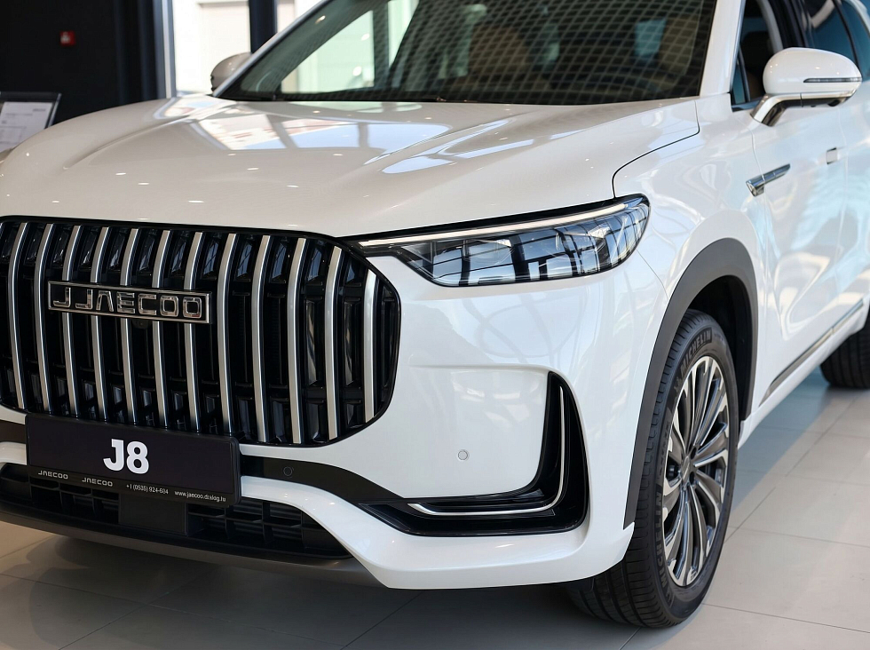 Jaecoo J8 Престиж, белый