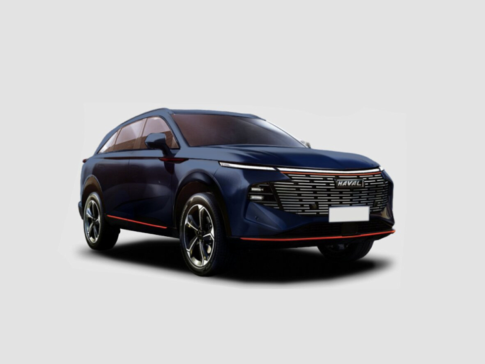 Haval F7 Премиум, голубой