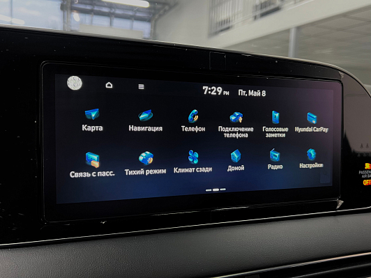 Hyundai Palisade Prestige (8 мест) + Smart Sense, 2021 года, пробег 115629 км