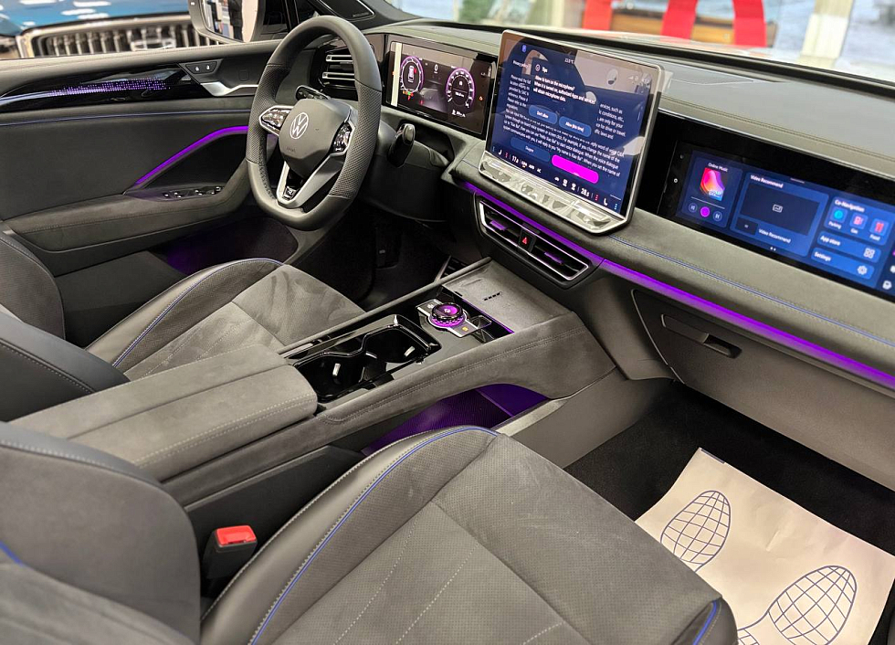 Volkswagen Tiguan R-Line Smart Leadership, белый