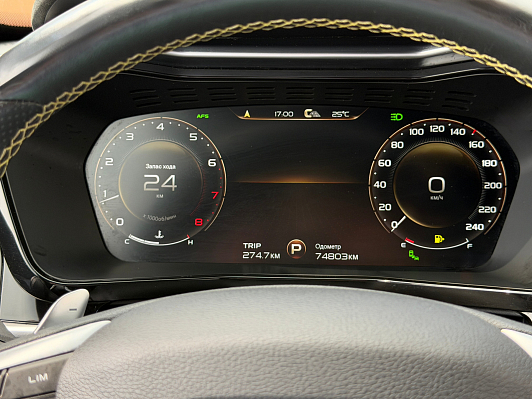 Geely Tugella, 2021 года, пробег 74643 км