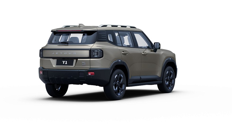 Jetour T1 Премиум, золотой