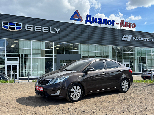 Kia Rio Prestige, 2014 года, пробег 197607 км