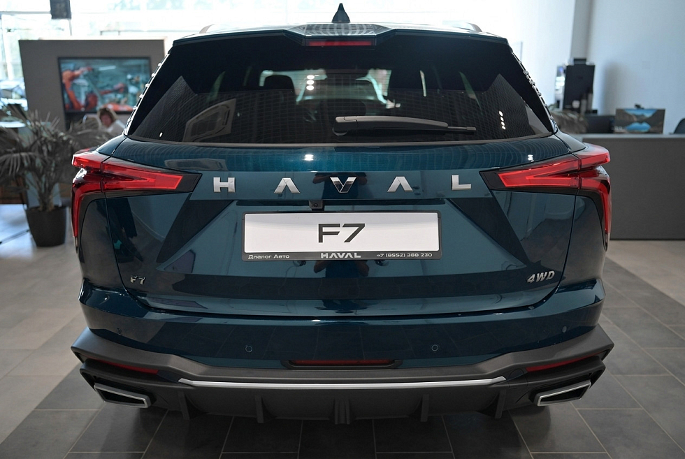 Haval F7 Техно + (2026), голубой
