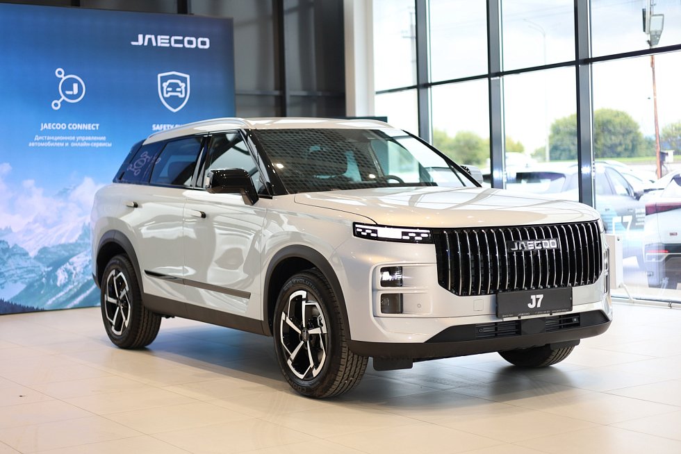 Jaecoo J7 Urban, серебряный