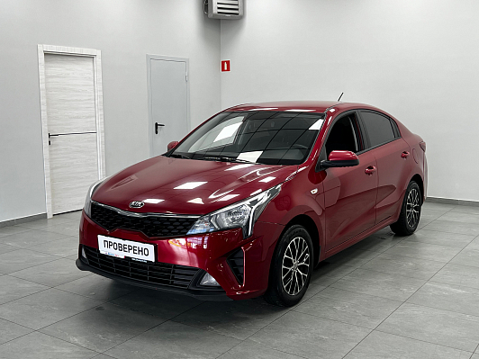 Kia Rio Luxe, 2020 года, пробег 94581 км