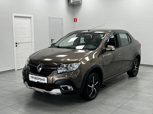 Renault Logan Stepway Life, 2020 года, пробег 91613 км