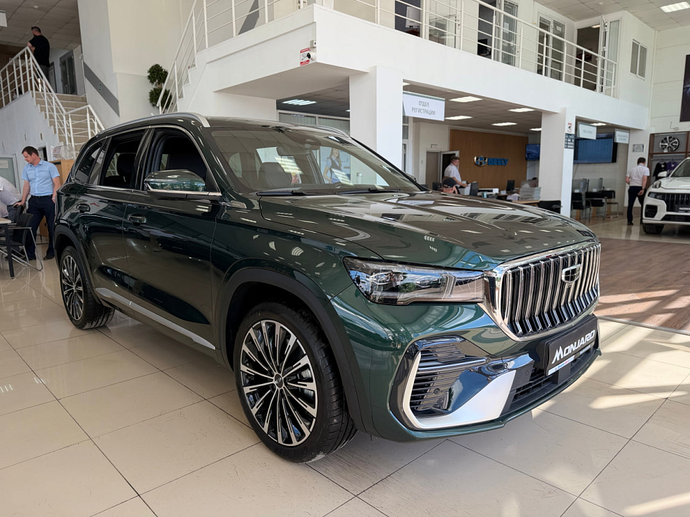 Geely Monjaro Flagship (2023-2025), зеленый