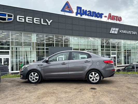 Kia Rio, 2016 года, пробег 121646 км