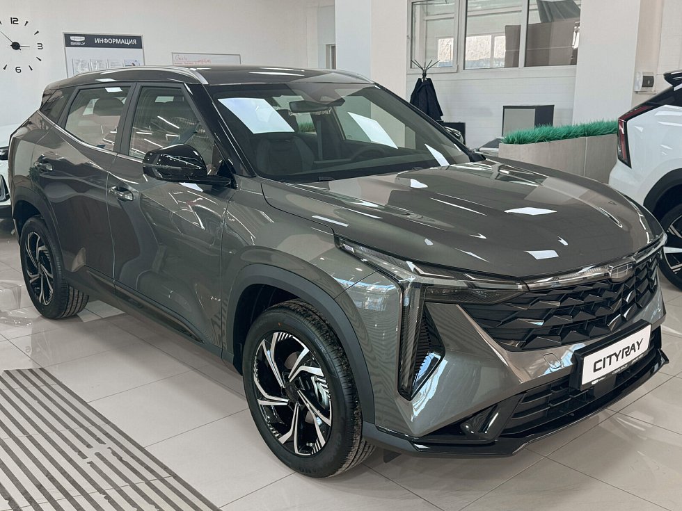 Geely Cityray Флагман, серый