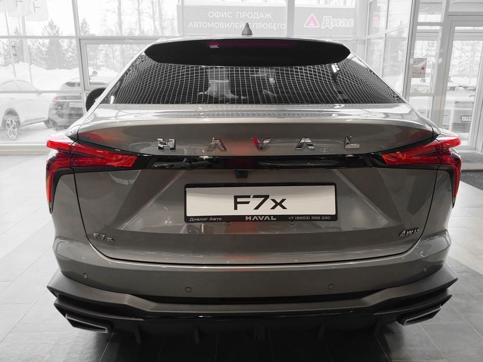 Haval F7x Техно +, серый