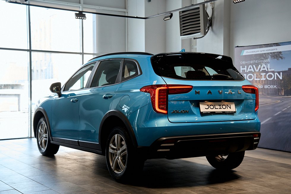 Haval Jolion Премиум, голубой