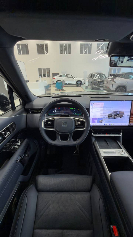 Zeekr 9X Black (6 seats), черный