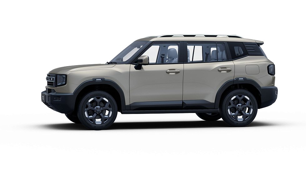 Jetour T1 Премиум, золотой