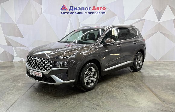 Hyundai Santa Fe Prestige, 2021 года, пробег 114114 км