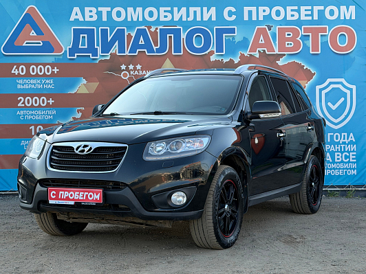 Hyundai Santa Fe Style + Navi, 2011 года, пробег 219593 км