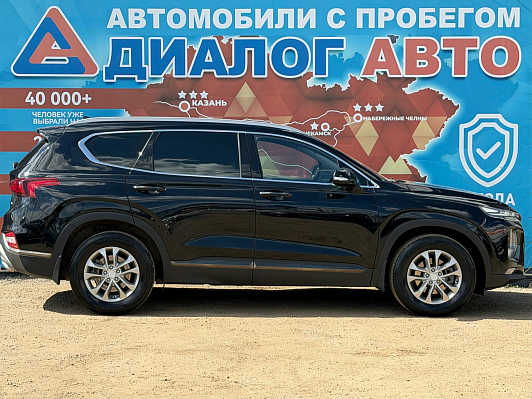 Hyundai Santa Fe Premier, 2019 года, пробег 109700 км
