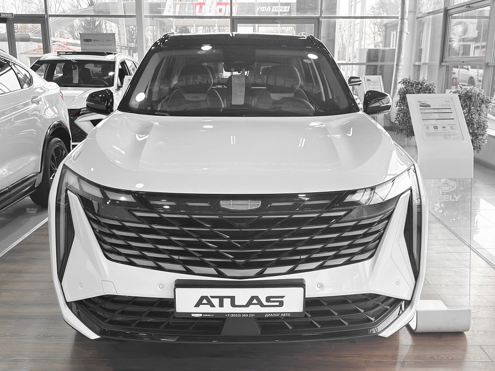 Geely Atlas Люкс, белый