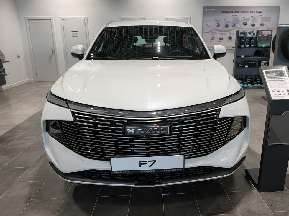Haval F7 Оптимум, белый