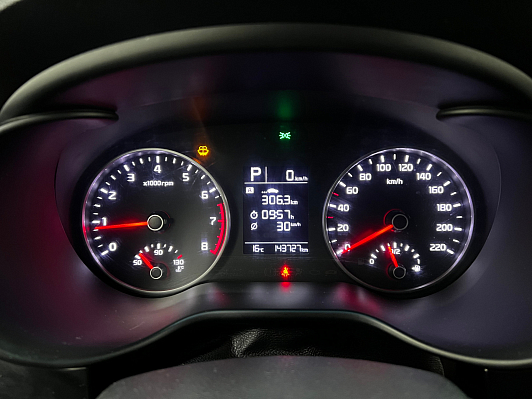 Kia Rio Luxe, 2019 года, пробег 143600 км