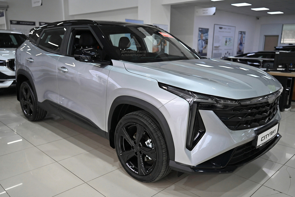 Geely Cityray Спорт, серебряный
