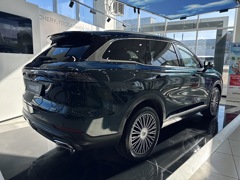 Chery Tiggo 9 Прайм / Prime, зеленый