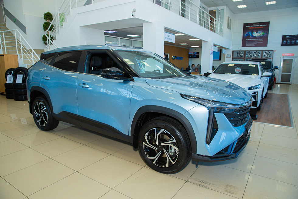 Geely Cityray Спорт, голубой