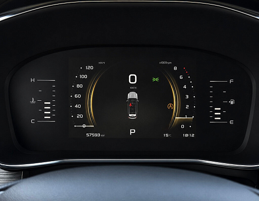 Geely Atlas Pro Luxury, 2023 года, пробег 57594 км