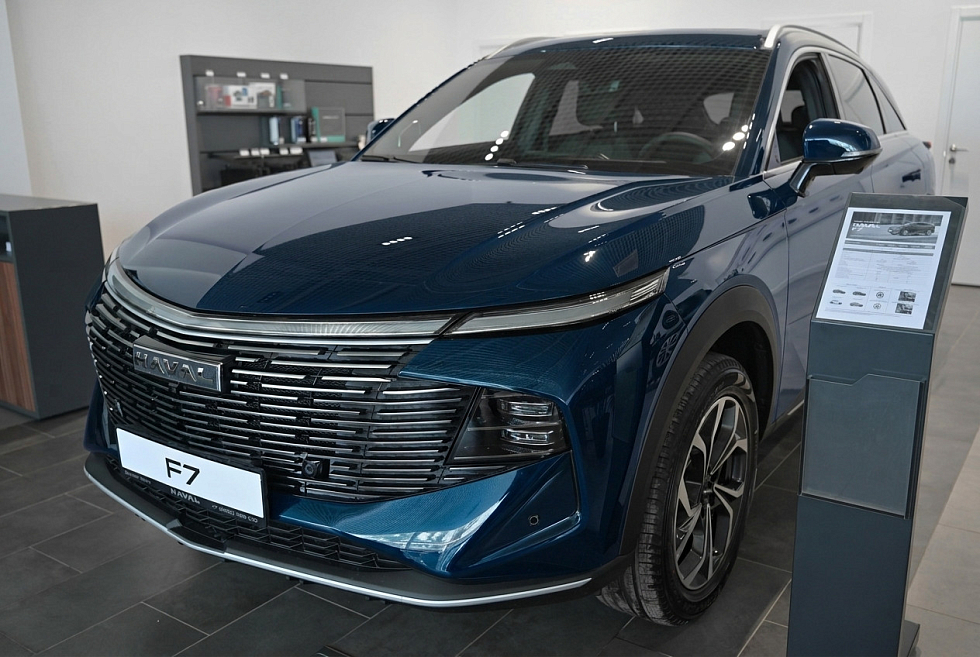 Haval F7 Техно + (2026), голубой