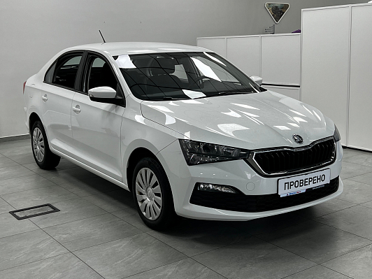 Skoda Rapid Style, 2022 года, пробег 124439 км