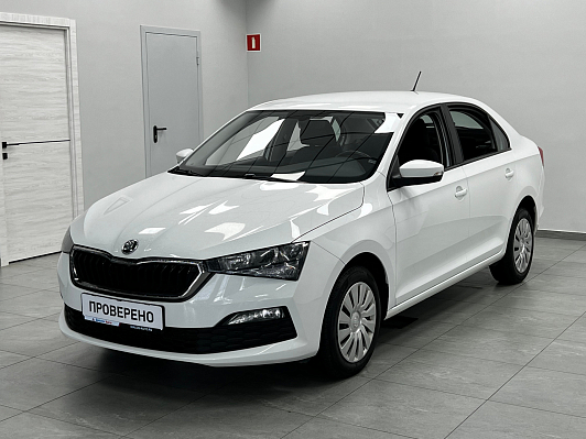 Skoda Rapid Style, 2022 года, пробег 124439 км