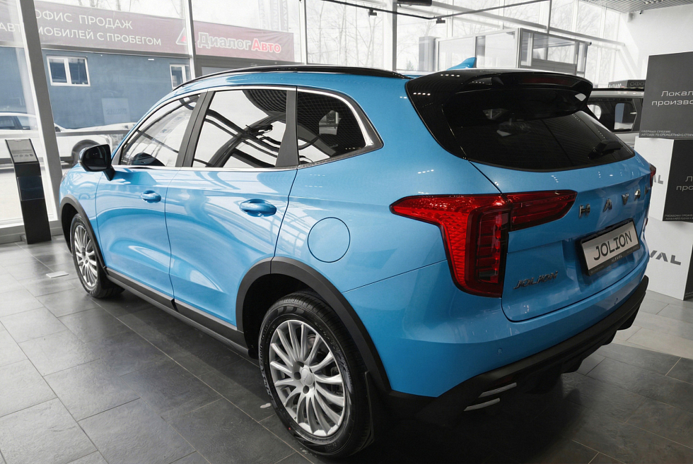 Haval Jolion Премиум, голубой
