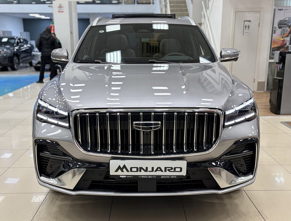 Geely Monjaro Flagship, серебряный