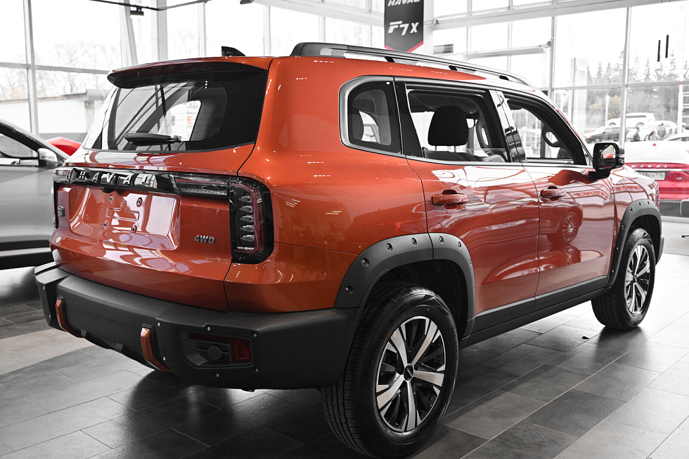 Haval Dargo Премиум, оранжевый