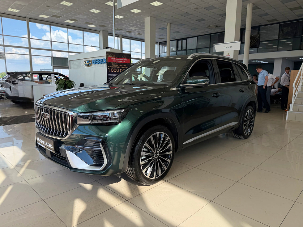 Geely Monjaro Flagship (2023-2025), зеленый