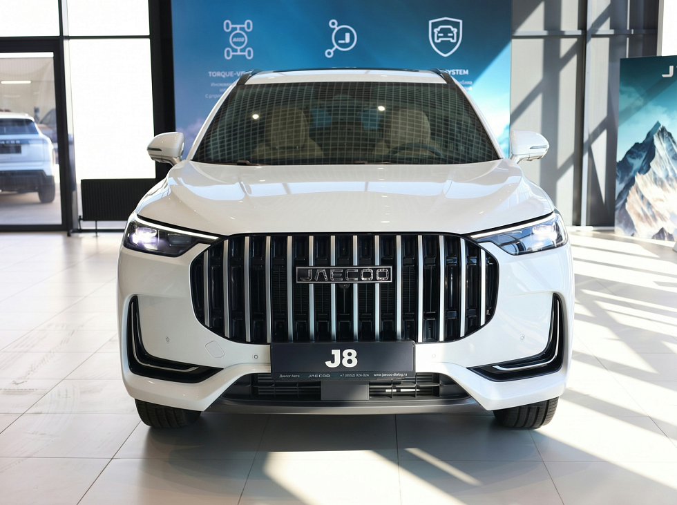 Jaecoo J8 Престиж, белый
