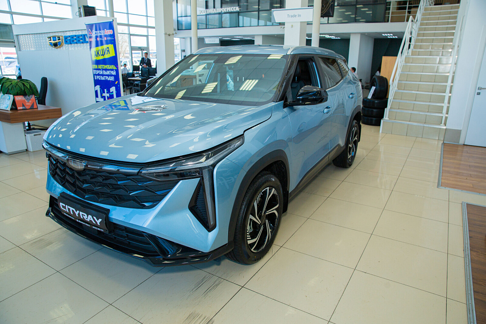 Geely Cityray Спорт, голубой