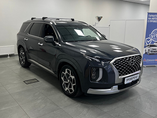 Hyundai Palisade Prestige (8 мест) + Smart Sense, 2021 года, пробег 115629 км