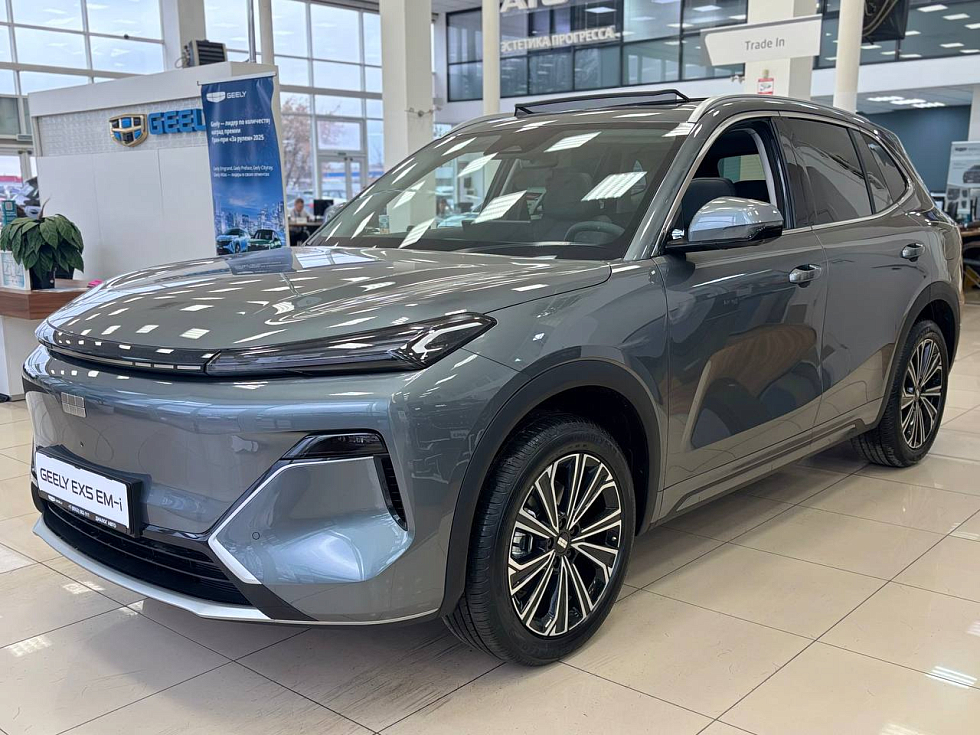 Geely EX5 EM-i Макс, серый