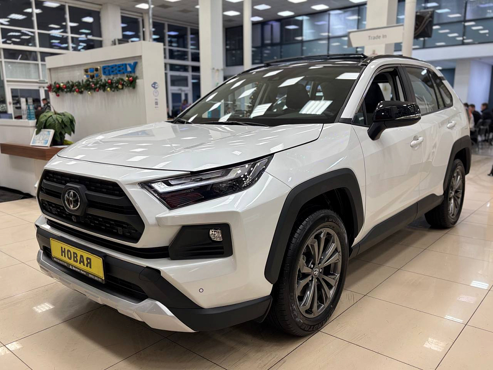 Toyota RAV4 Luxury, белый