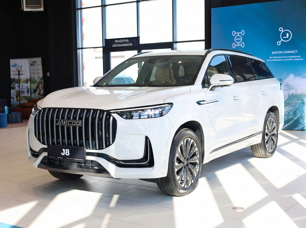 Jaecoo J8 Комфорт, белый