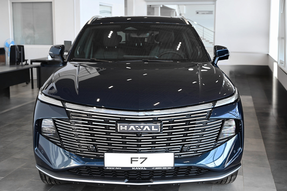Haval F7 Техно + (2026), голубой