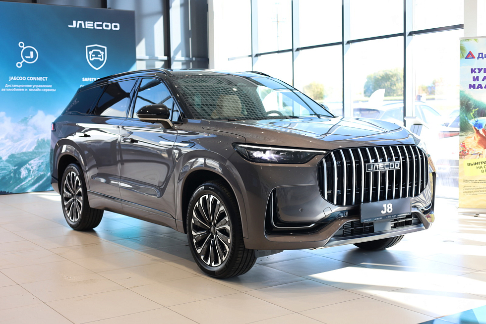 Jaecoo J8 Престиж +, серый