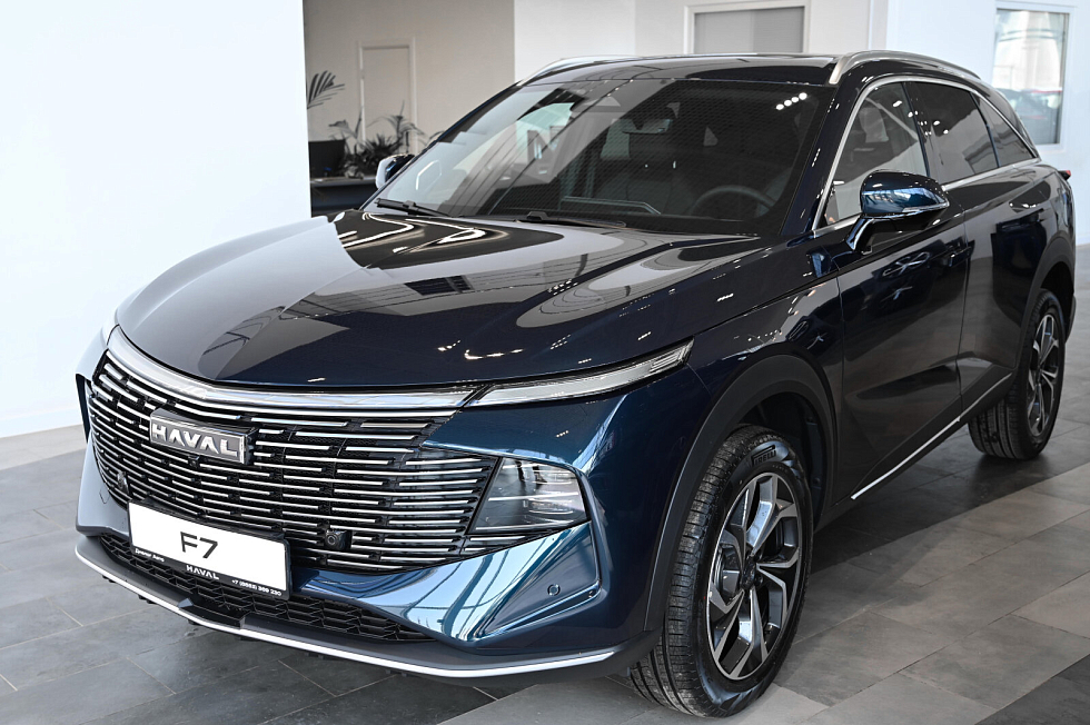 Haval F7 Техно + (2026), голубой