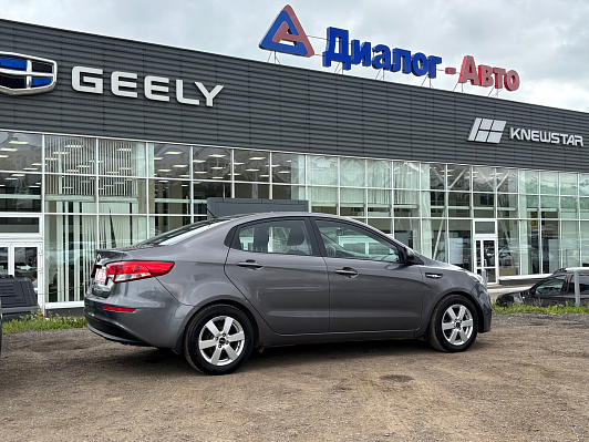 Kia Rio, 2016 года, пробег 121646 км